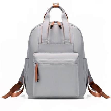 新款休闲女式尼龙双肩包时尚简约笔记本电脑手提旅行背包书包