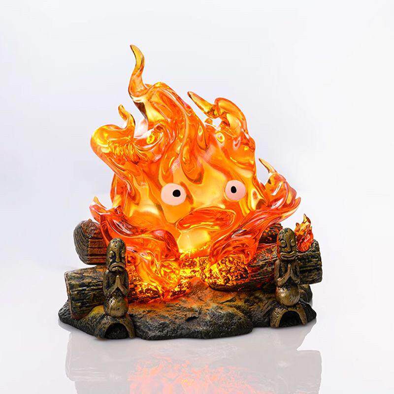 Howl's Moving Castle Cassifer Flame Ornament Cassifer Nightlight Model Peripheral Birthday Gift