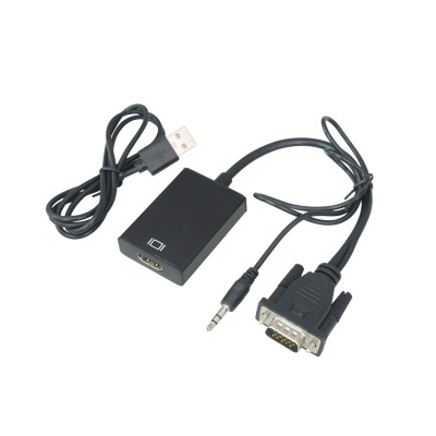 VGA转HDMI转换转接器带音频线模拟信号转数字高清1080P电脑连电视