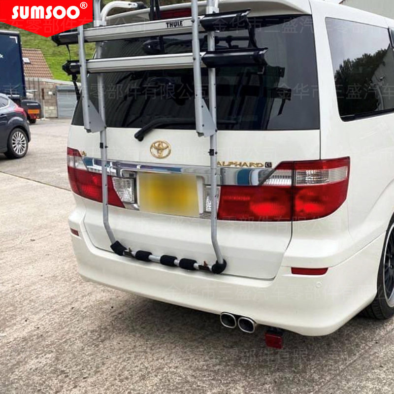 通用双出尾喉汽车不锈钢排气管一出二尾咀双出方口尾喉方管尾喉