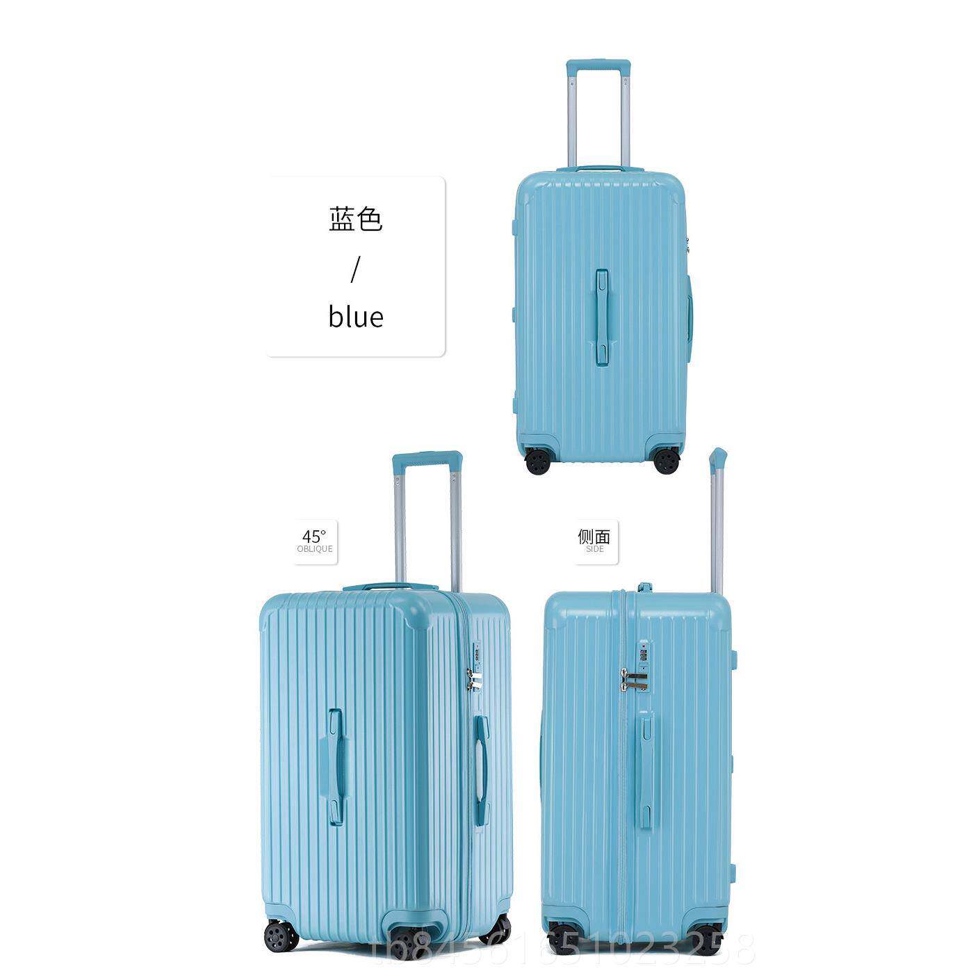 新款zdp主派行箱结实用加动厚PC密码拉杆箱耐摔李静耐音万向轮旅