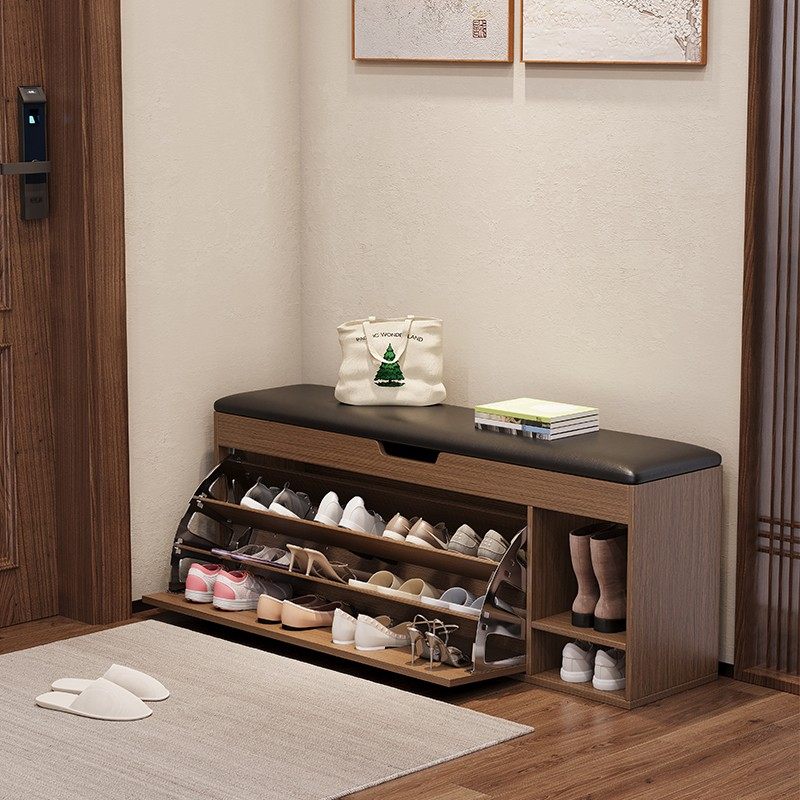 入户换鞋凳家用进门口可坐式翻斗鞋柜软包穿鞋凳鞋架一体轻奢创意,3C数码配件,其它配件,淘宝优惠券,粉丝福利购,淘宝优惠卷