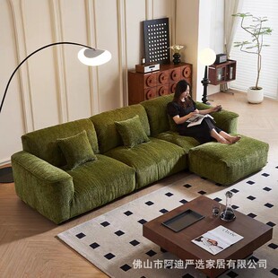 原版复刻全钢架花瓣沙发意式极简设计师别墅款转角组合网红沙发可