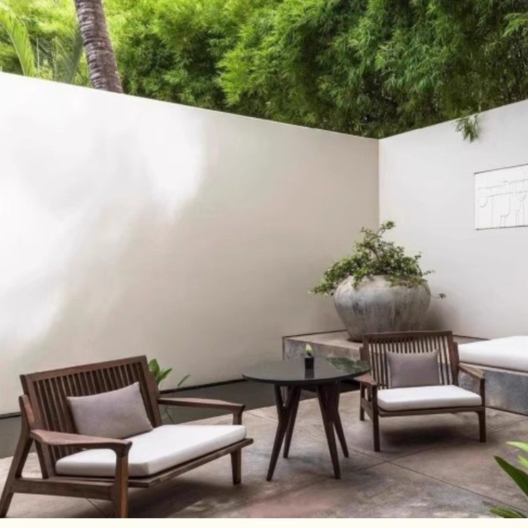 中古户外庭院室外民宿柚木休闲椅单人沙发椅设计师款单椅实木椅子,住宅家具,户外沙发,淘宝优惠券,粉丝福利购,淘宝优惠卷