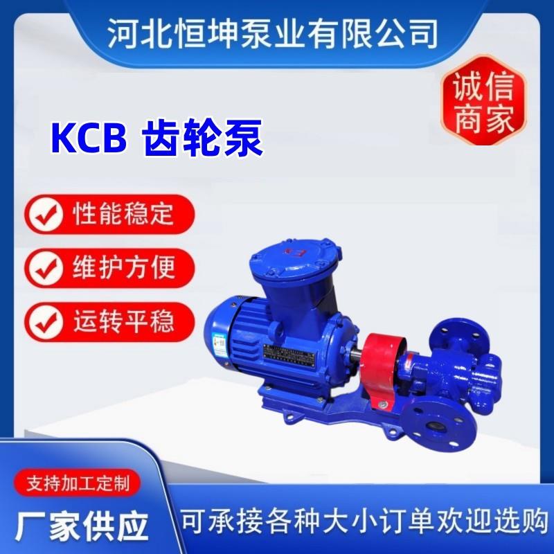 厂家现货供应KCB齿轮泵自吸泵高压柴油泵稠油泵