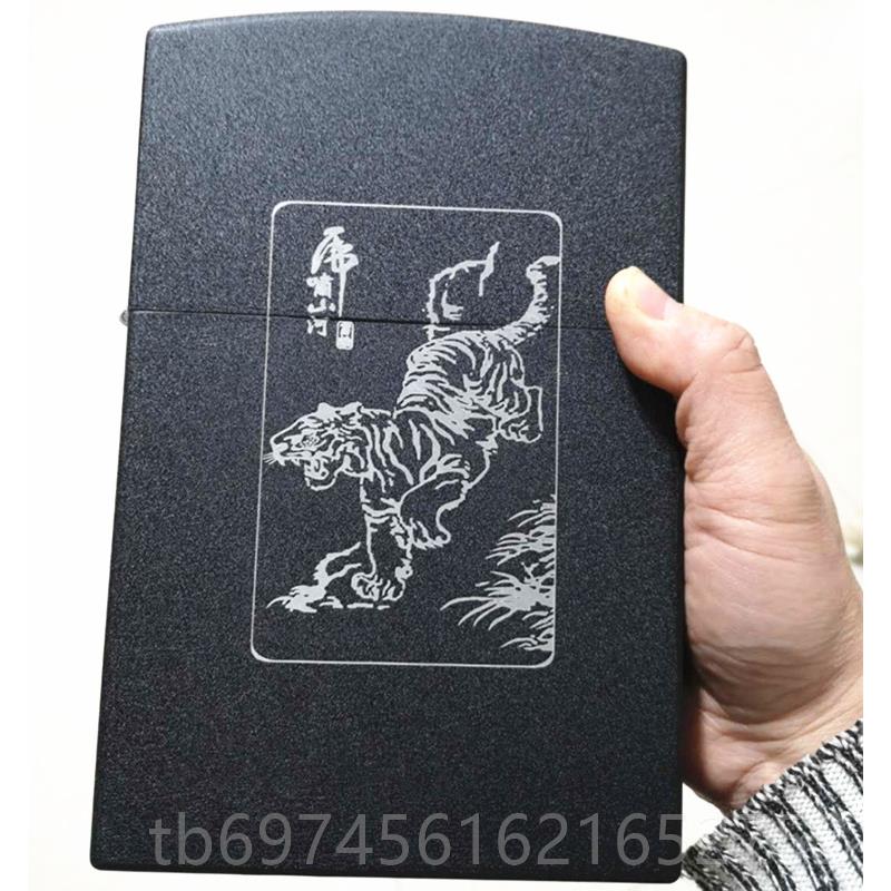 新款号大台式老式煤油意大打火机大 脚踩创个性定制型大号打火机