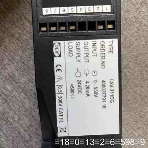 DEIF TAV-311DG Voltage Transdu议价