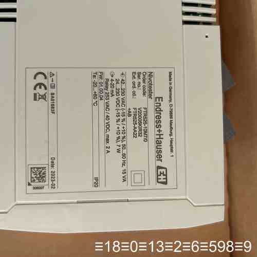 EH恩德斯豪斯 Nivotester FTR525过程变送议价