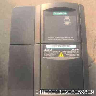 变频器，Micromaster 440系列，4KW/3议价