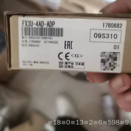 PLC模块FX3U-4AD-ADP，型号1760议价