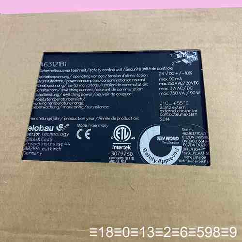 ELOBAU 安全继电器模块爱乐宝463121B1安全继议价