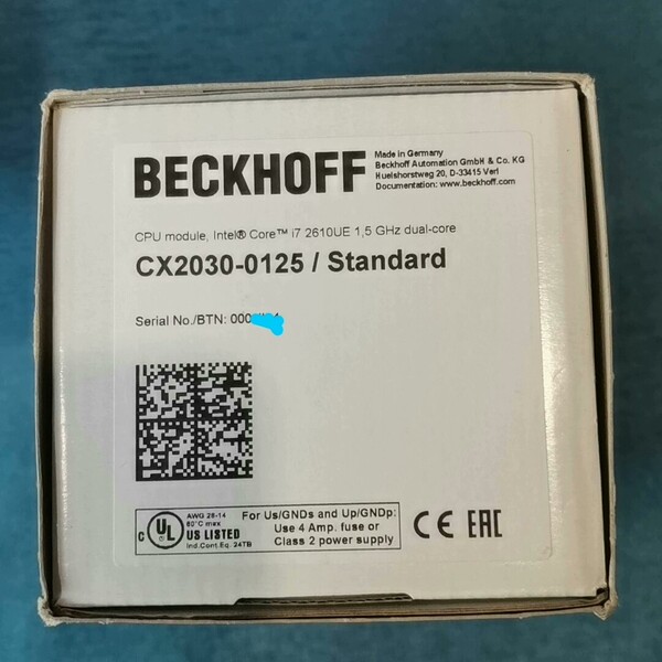 {议价}倍福CX2030-0125，未拆封，德国制造，搭载I