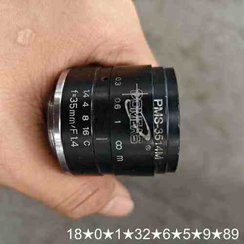 普密斯POMEAS工业镜头，型号PMS-3514M，