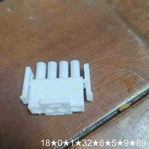 63080连接器，间距6.3mm，公母对插胶壳，适合电梯电机