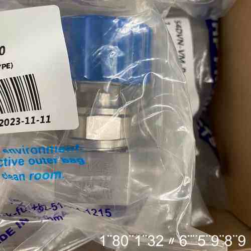 TKF 1/4隔膜阀 型号S4DVN-VM-P 有90个