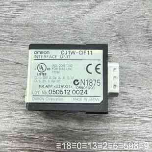 CJ1W-CIF11。  80 成色如图 功能议价