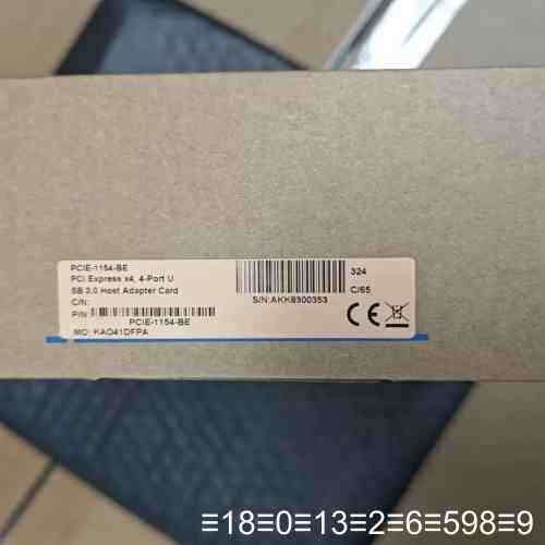 研华 PCIE-1154AE BE 4口USB3.0采集适议价