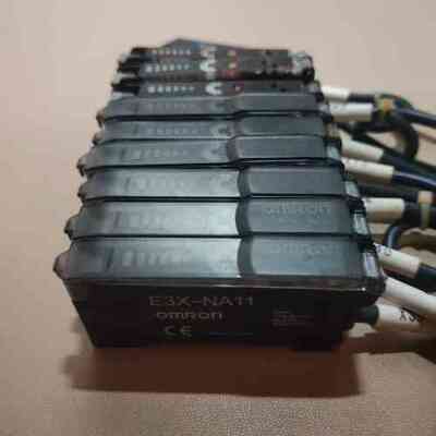 正品欧姆龙E3XNA11光纤放大器实物拍摄线长701咨询维修