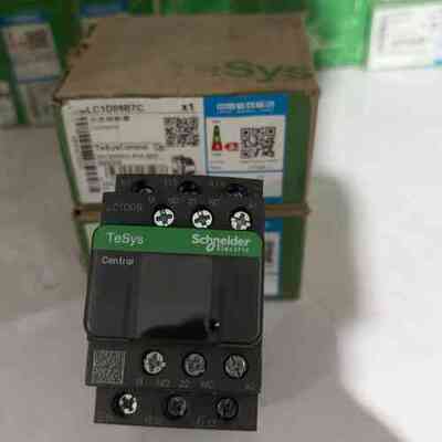 全新施耐德交流接触器 LC1D09B7C，TeSys系列，原