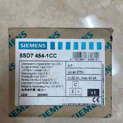 5SD7 454-1CC 电涌保护器 40KA 4P 275V 浪涌保护议价维修