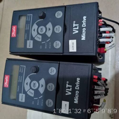 丹佛斯VLT变频器，型号132F0018，0.75KW，38