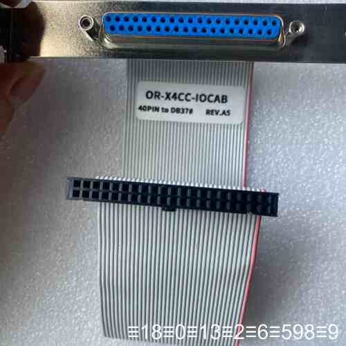 OR-X4CC-IOCAB转接线控制线40PIN to DB议价