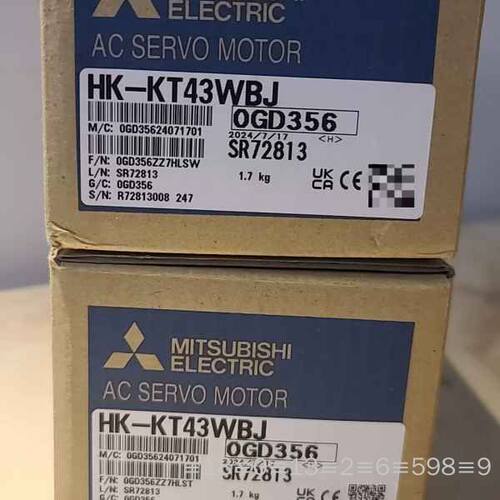 伺服电机HK-KT43WBJ，正品，型号OGD3议价