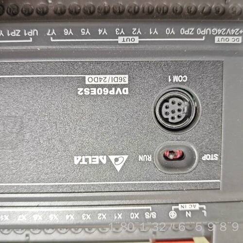 PLC模块，型号DVP60ES200T，36DI/24D