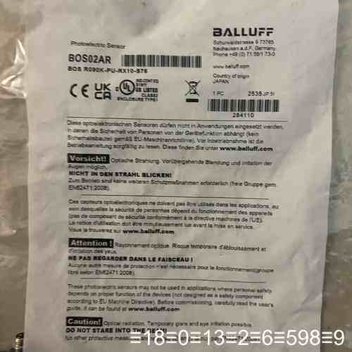 【】BALLUFF光电传感器议价