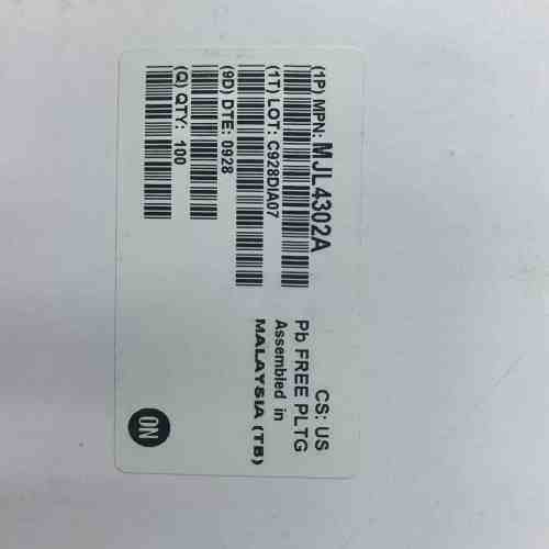 MJL4302A MJL4281A 全新 库存50对，实
