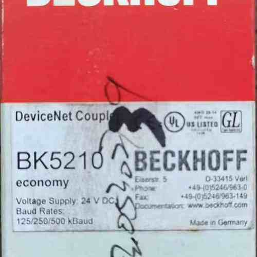 原装BECKHOFF倍福 BK5210经济型DeviceNe