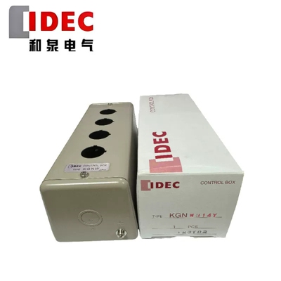 IDEC和泉按钮开关盒KGNW314Y和泉控制器4孔KGNW414Y