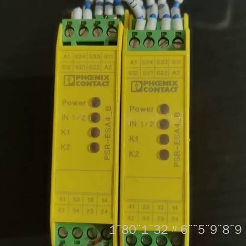 安全继电器，型号PSR-SCP-24UC/ESA4/