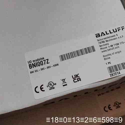 BALLUFF I/O模块BNI007Z，型号议价