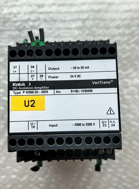 {议价}Knick科伲可P42000D3-S029隔离放大器