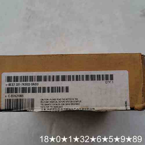 331-7KB02-0AB0，拆封，需要的私聊