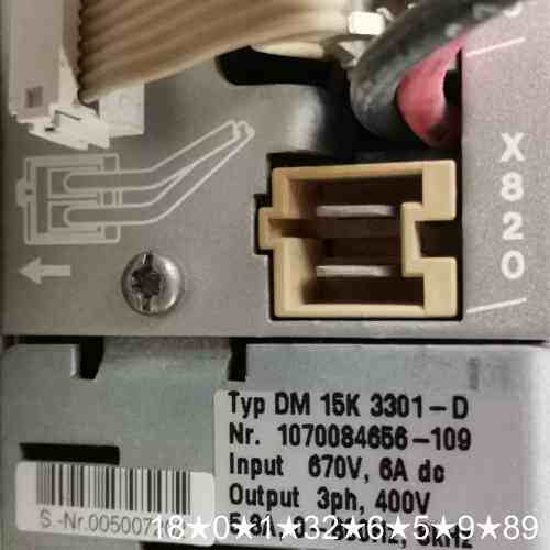DM30K 3301-D DM15K 3301-D