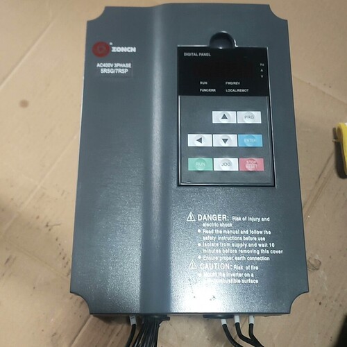 众辰H6400S变频器5.5G/7.5P议价