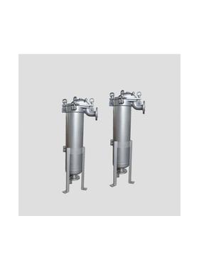 单袋式不锈钢 无纺布微米级工业袋式过滤机 侧入式平板袋式过滤器