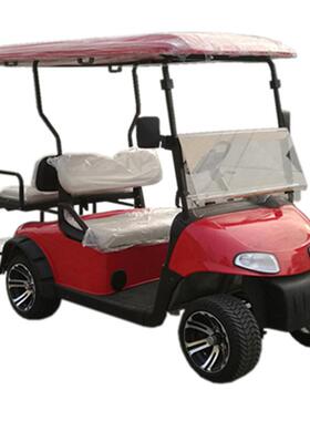 低速新能源油电两用游览观光代步四轮四座EZGO款电动高尔夫球车