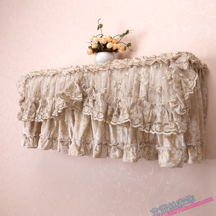 挂机空调罩套高档金丝绒防尘罩1.5P空调套挂式2匹