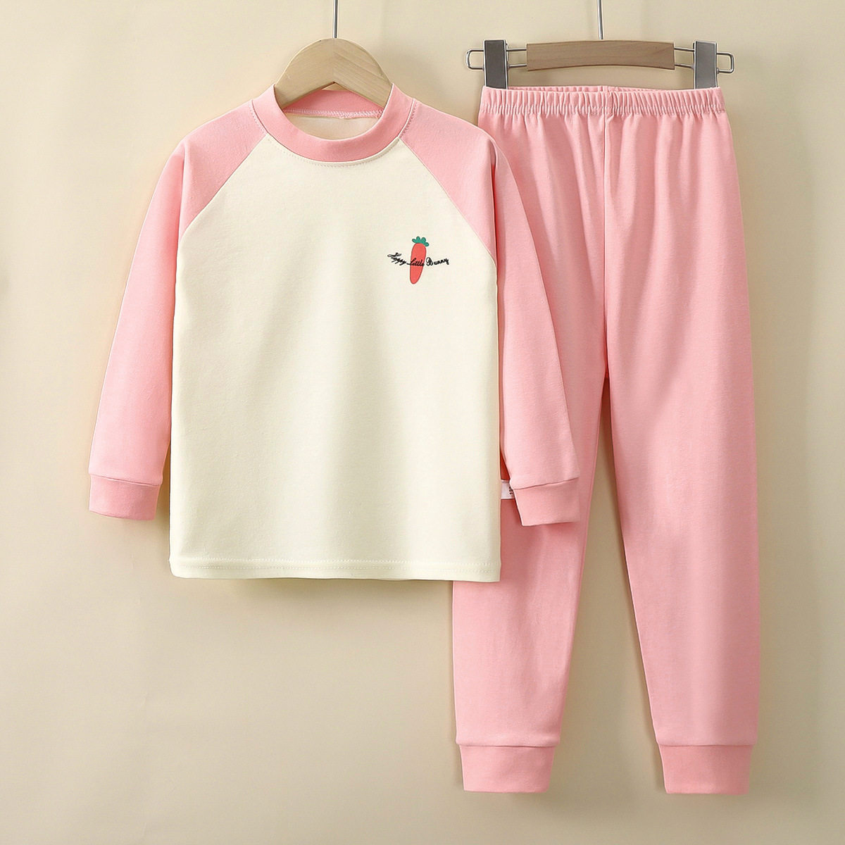 儿童内衣套装纯棉女童家居服男童青少年中大童保暖秋衣秋裤童装
