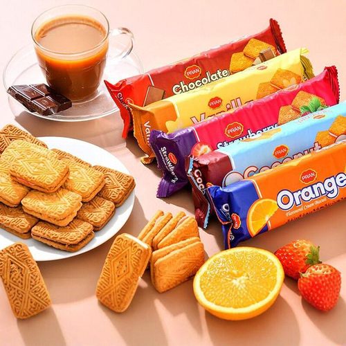 熊古屋PRAN进口夹心饼干