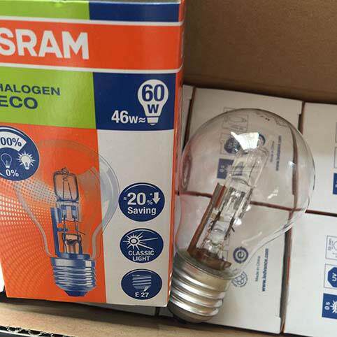 达哥店 欧司朗卤素灯泡E27螺口黄光支持调光