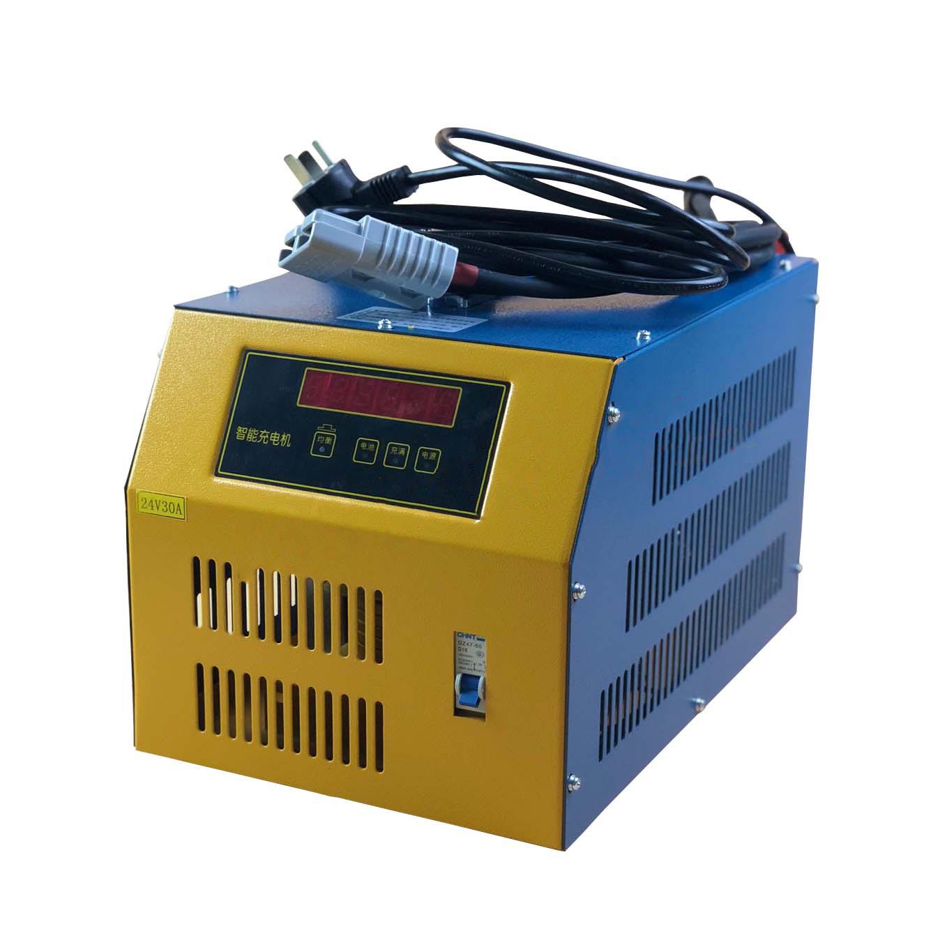 电动叉车充电器DF鼎丰灵充24V48V30A40A50A60A70V80A80智能充电机