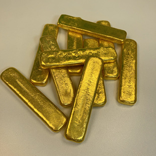 南非锡金原料高品质里外一色黄金色火烧不变色可二次铸造首饰可溶