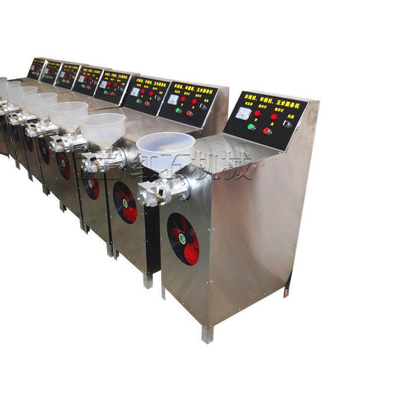 小型家用相电220V玉米面条机一次成型鲜米粉米线机食品级