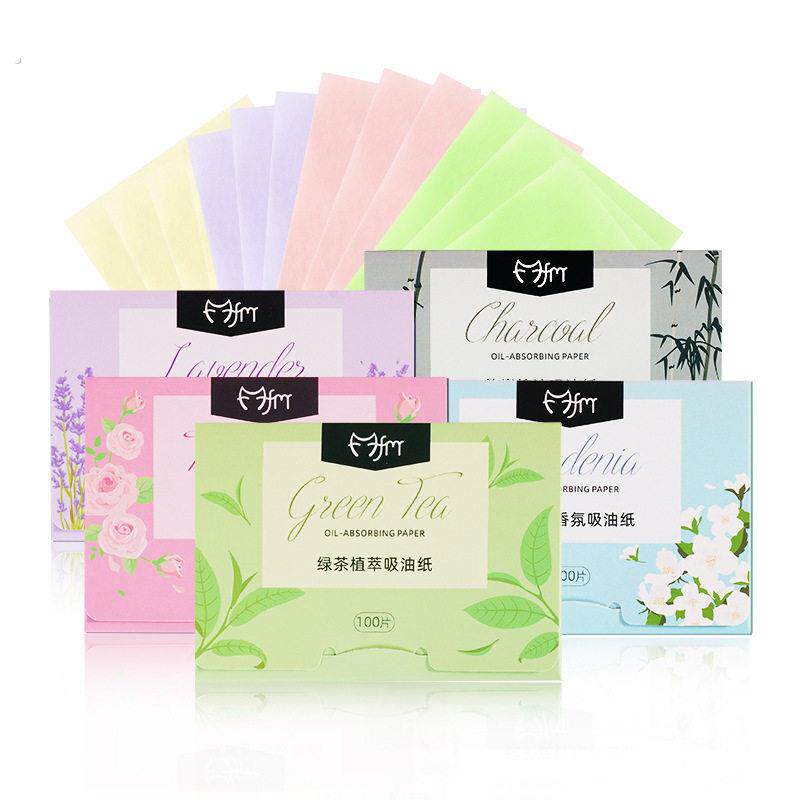 吸油纸面部香氛绿茶竹炭控油女春夏清爽男脸部去油纸纸专用升级款