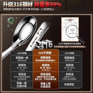 家用不锈钢勺子加厚儿童吃饭勺子成人喝汤平底勺加深汤匙个人