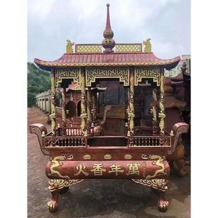 铸铁大香炉四龙柱寺庙室外户外露天长方形八龙柱道观大型户外定制